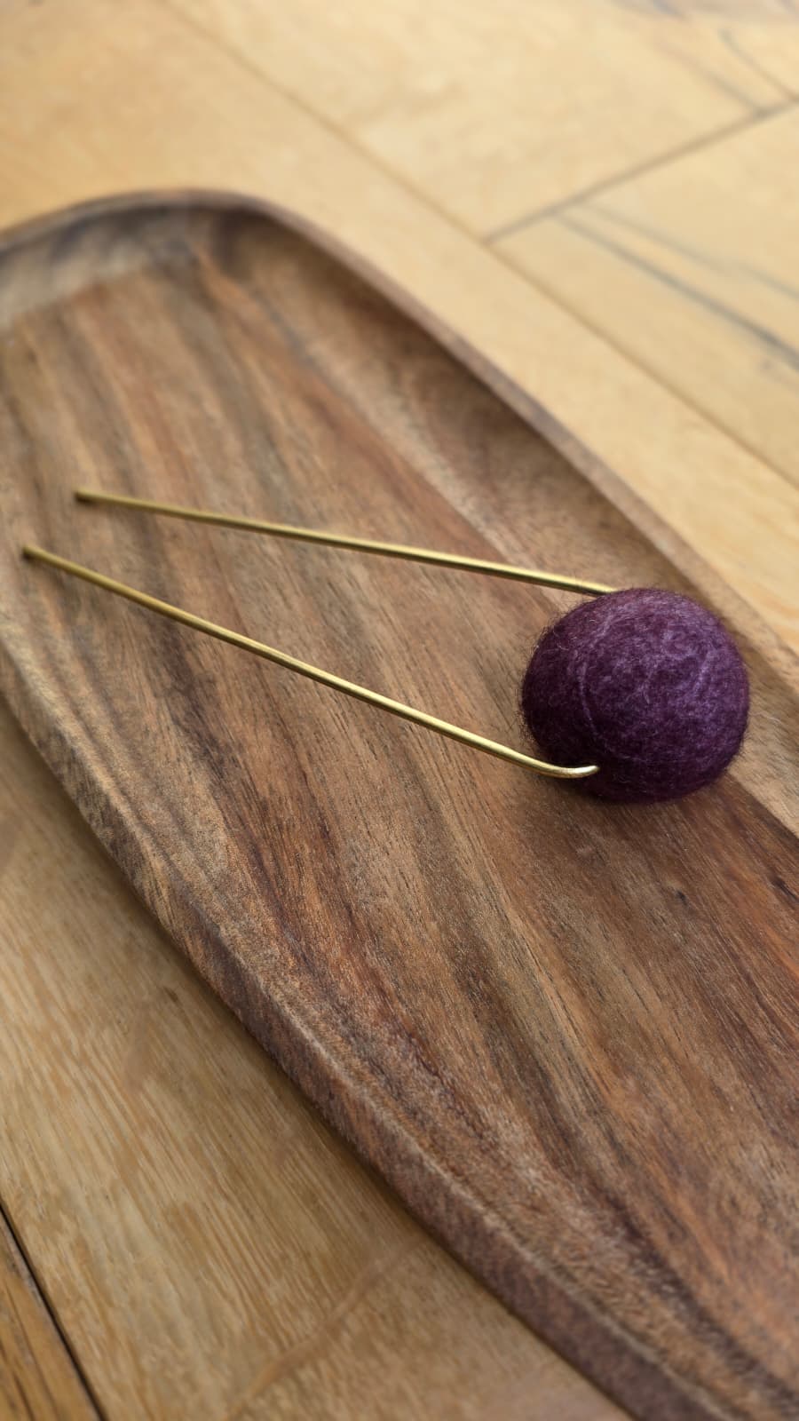 Sheep Floof Hair Pins