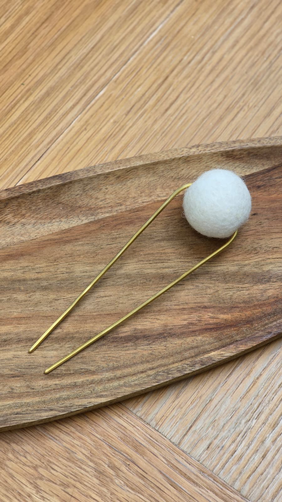 Sheep Floof Hair Pins