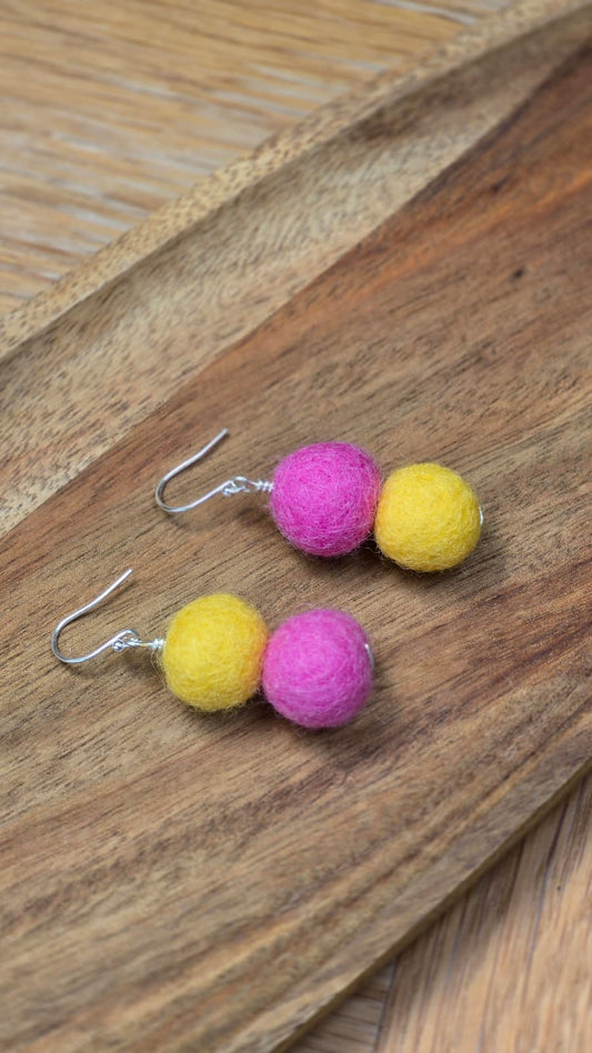 LxS Quad Bead Earrings