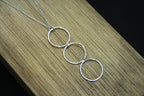 LUNA Triple Circle Pendant