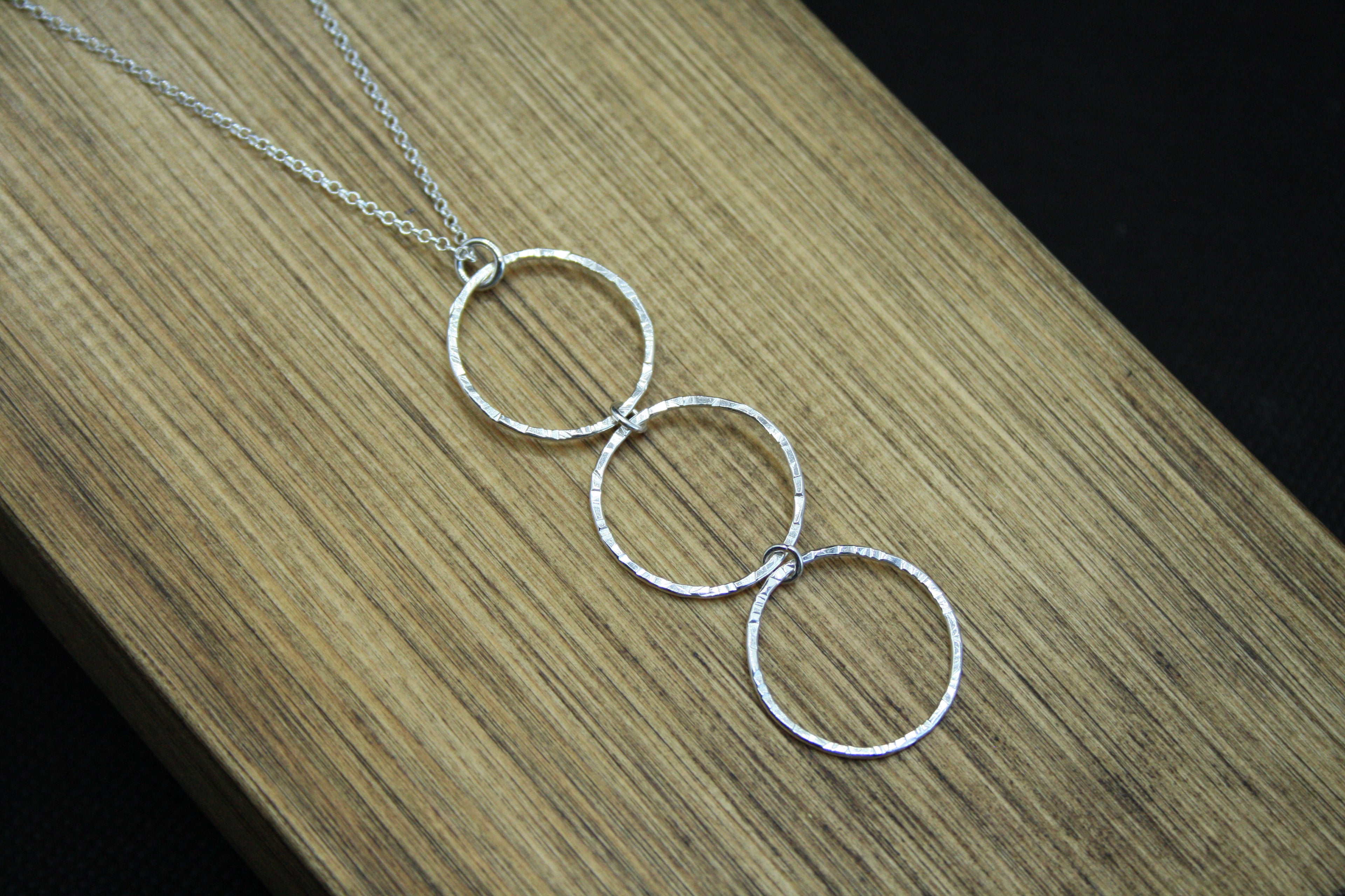 LUNA Triple Circle Pendant