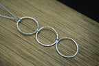 LUNA Triple Circle Pendant