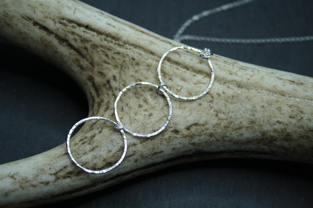 LUNA Triple Circle Pendant