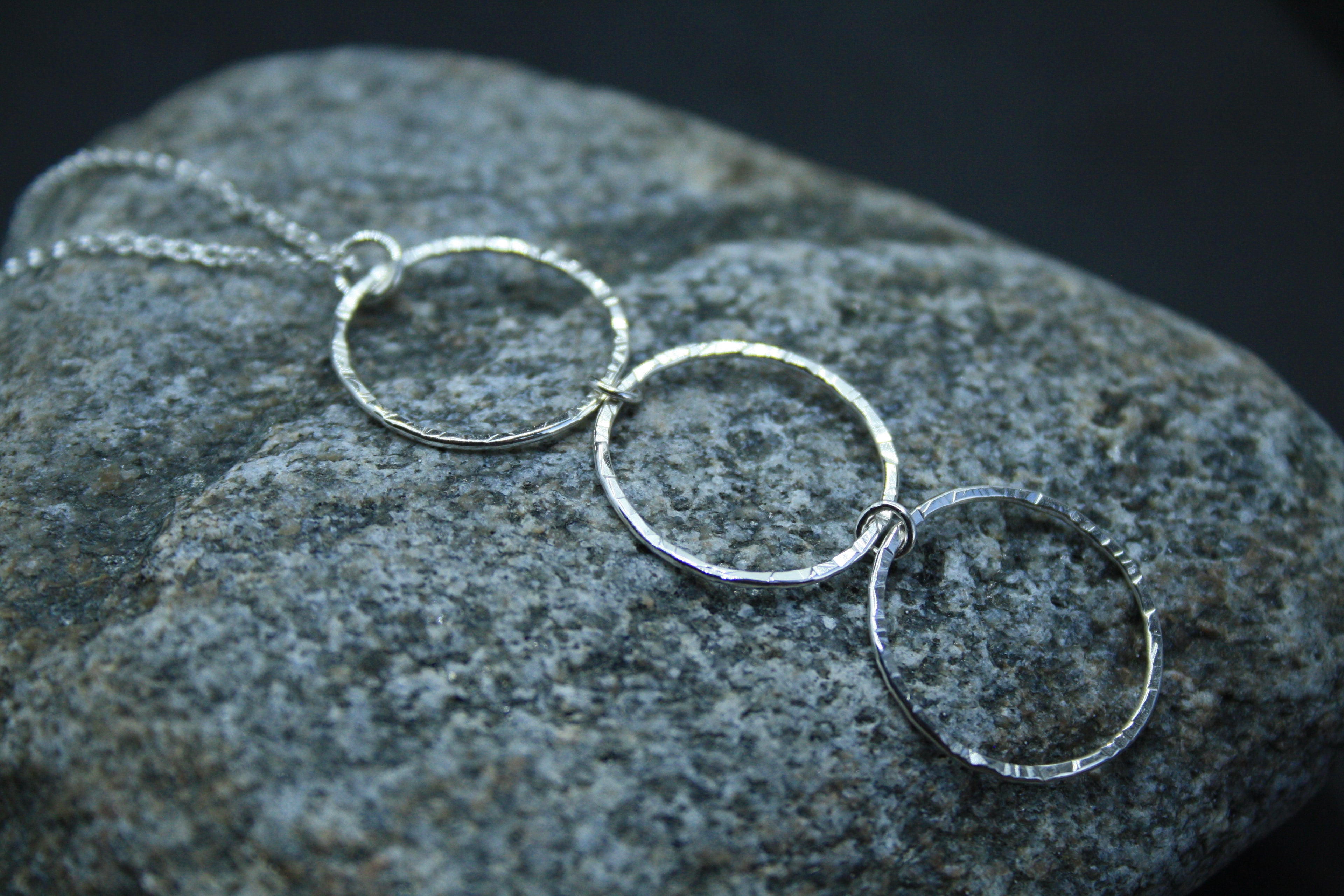 LUNA Triple Circle Pendant