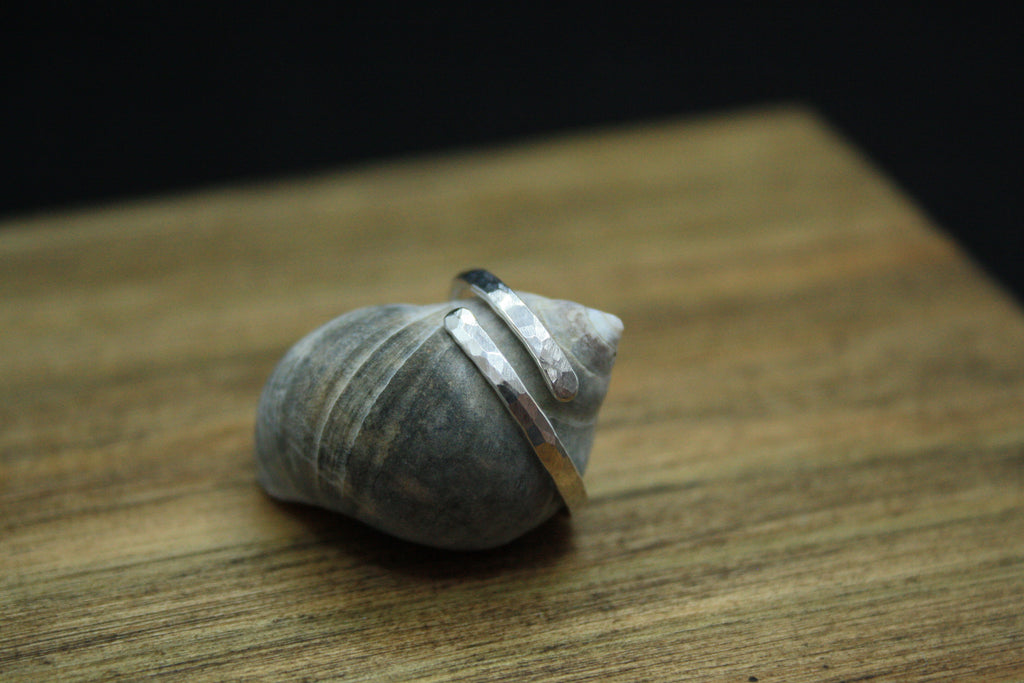 LUNA Adjustable Textured Ring