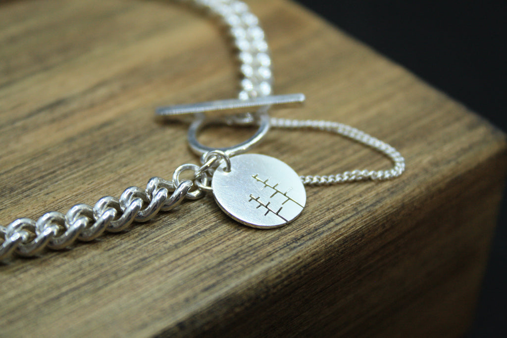 BEINN Treetop Scene Statement Bracelet