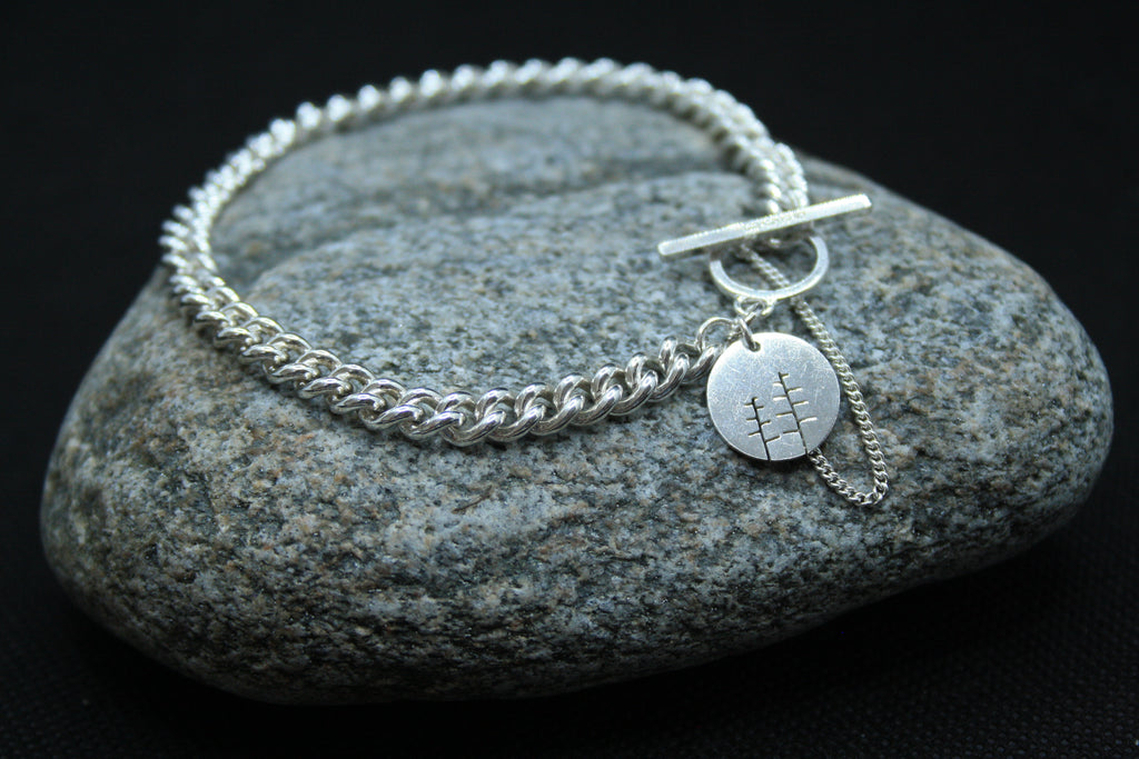 BEINN Treetop Scene Statement Bracelet