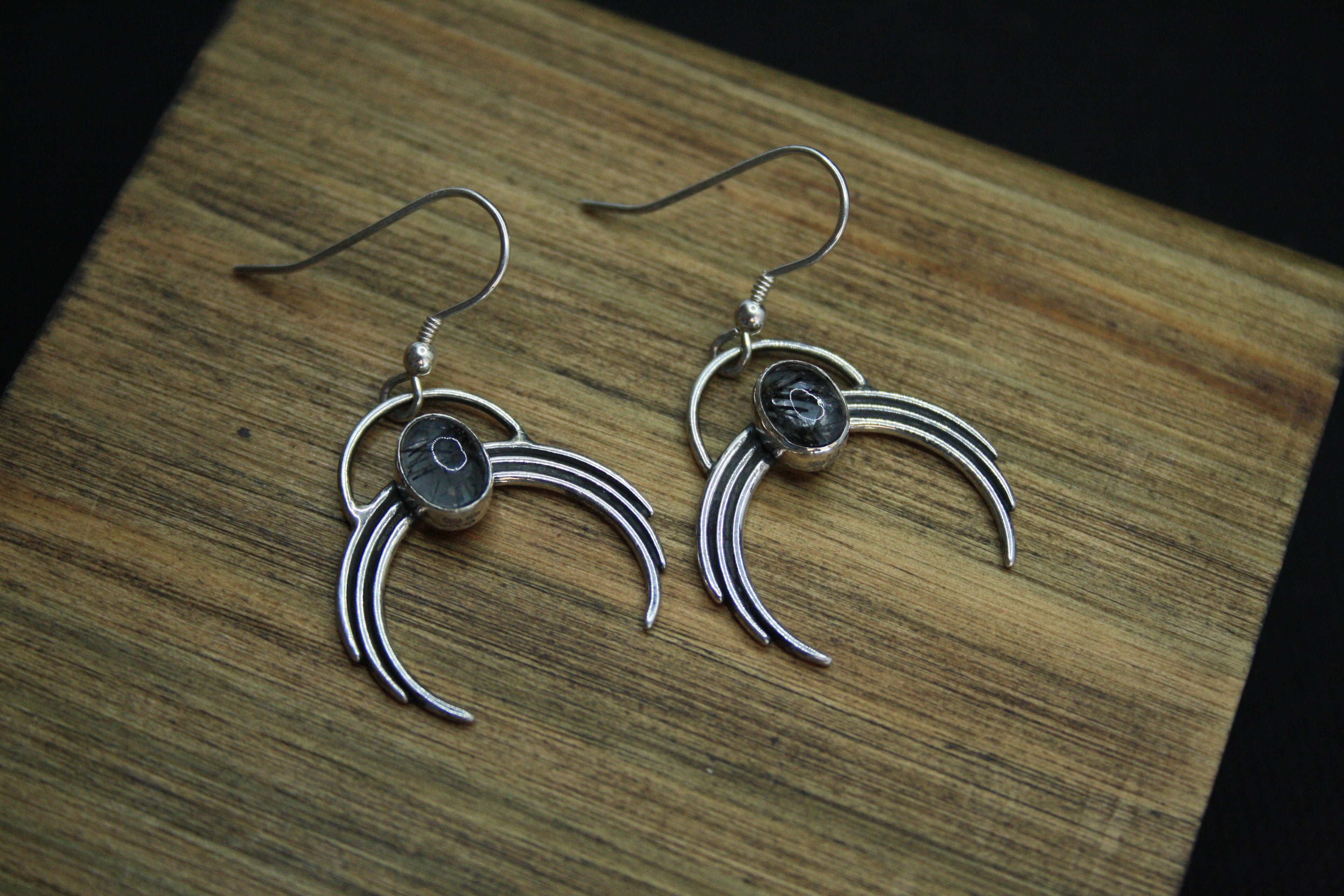 LUNA Half Moon Earrings