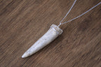 Deer Antler Tip Pendant