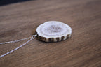 Deer Antler Slice Pendant