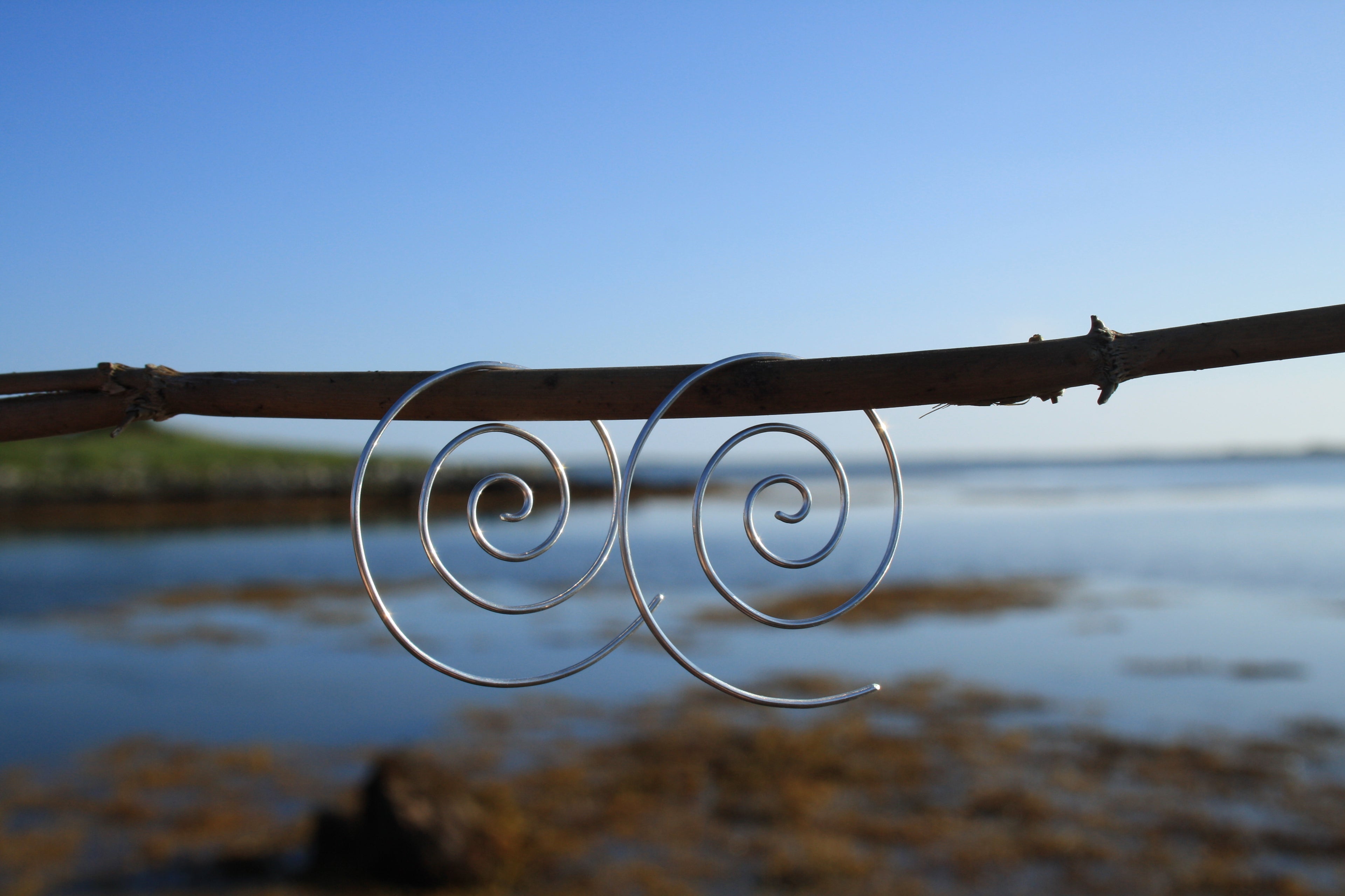 Delicate Swirl Earrings