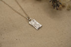 Lavender Imprint Pendant