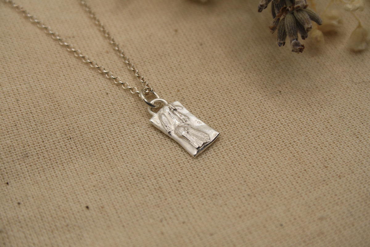 Lavender Imprint Pendant