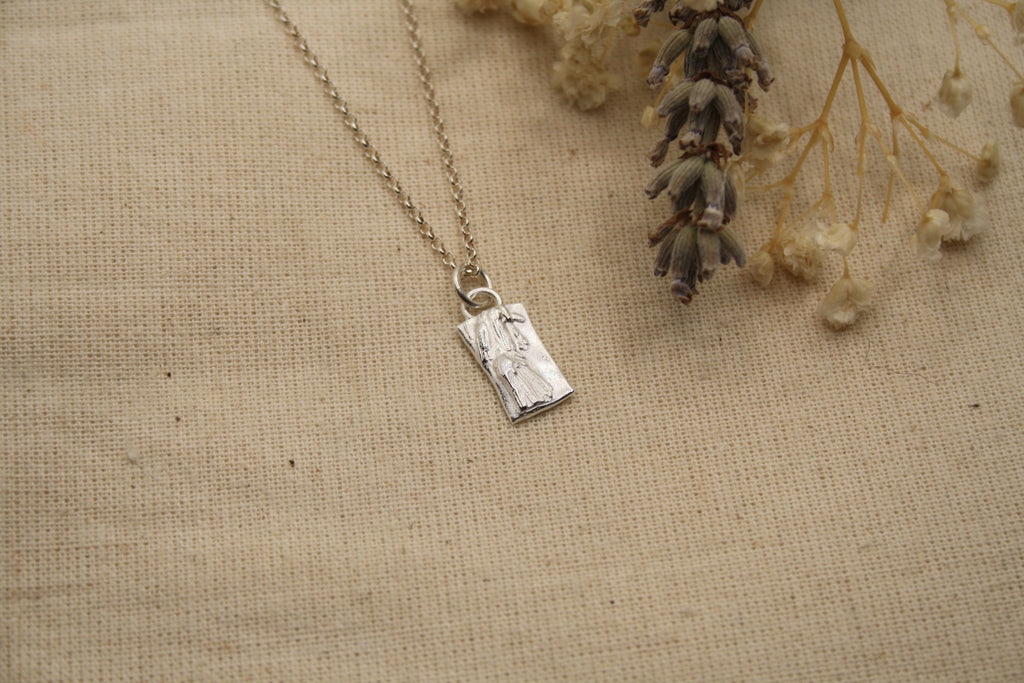 Lavender Imprint Pendant