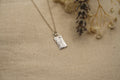Lavender Imprint Pendant