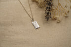 Lavender Imprint Pendant
