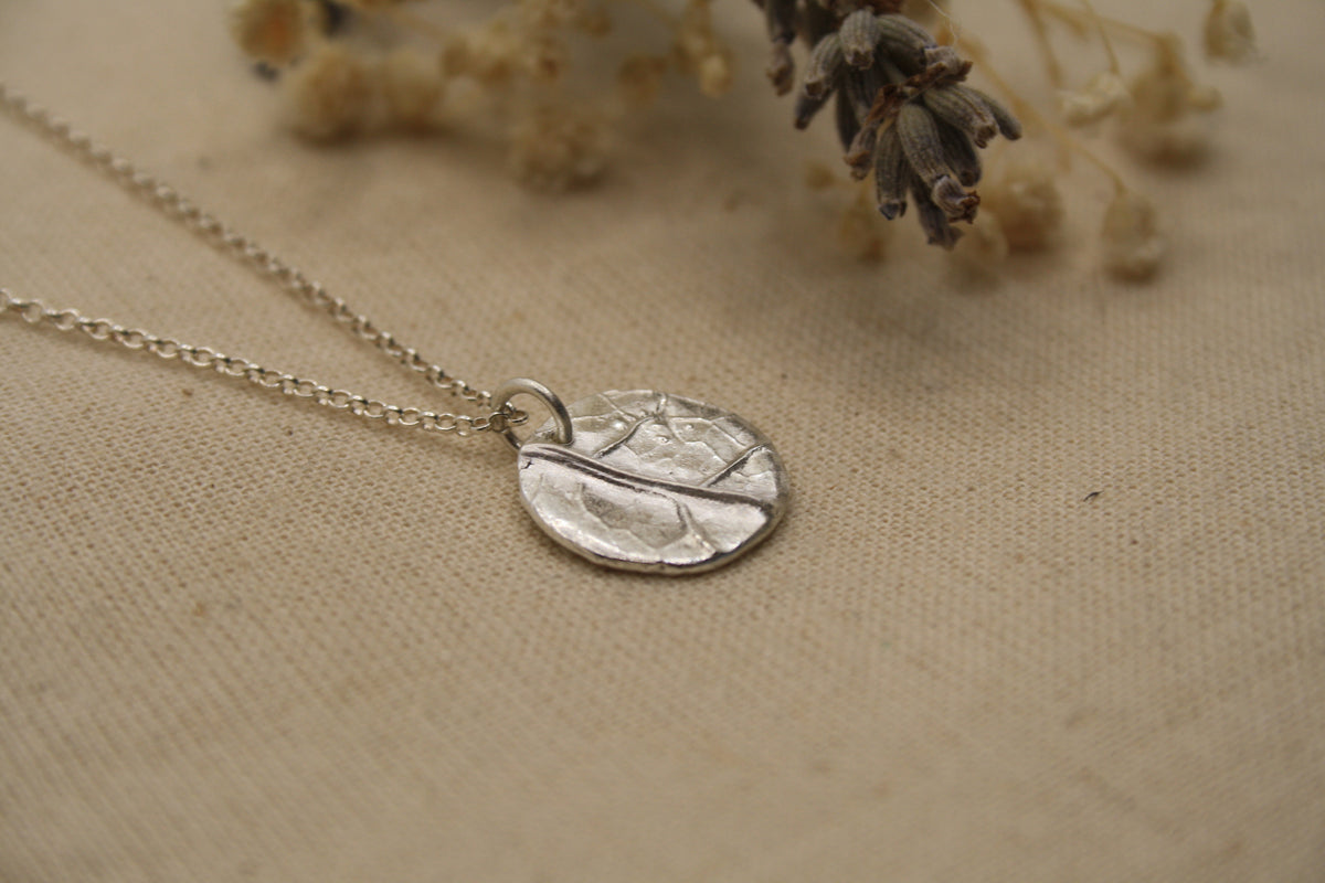 Leaf Imprint Pendant