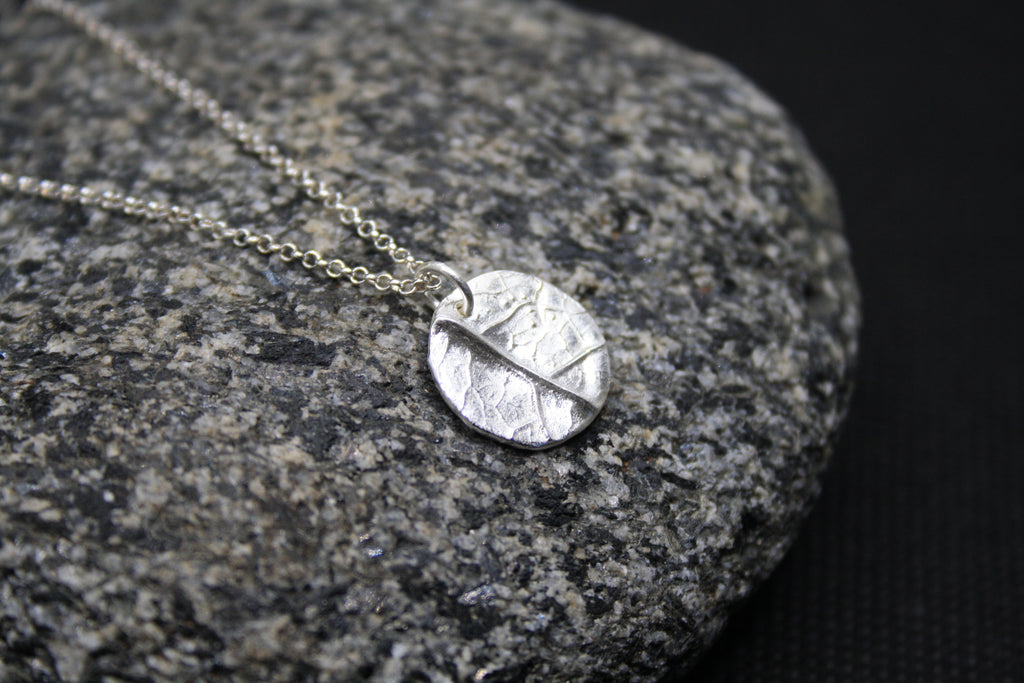 Leaf Imprint Pendant