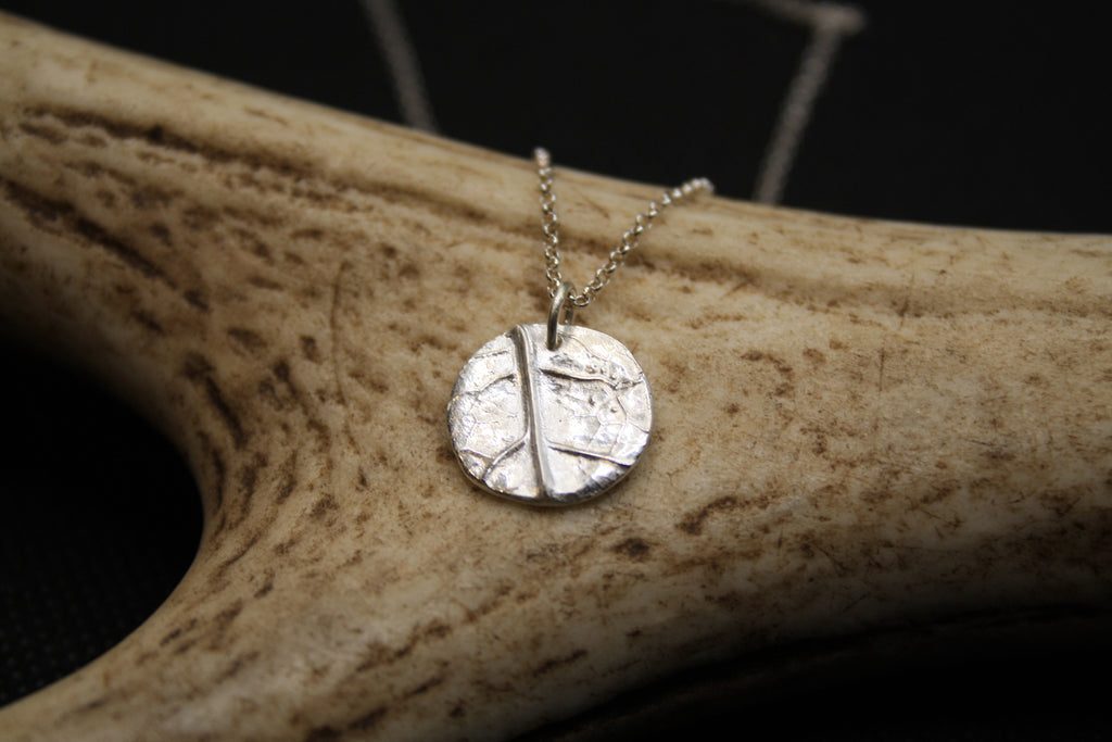 Leaf Imprint Pendant