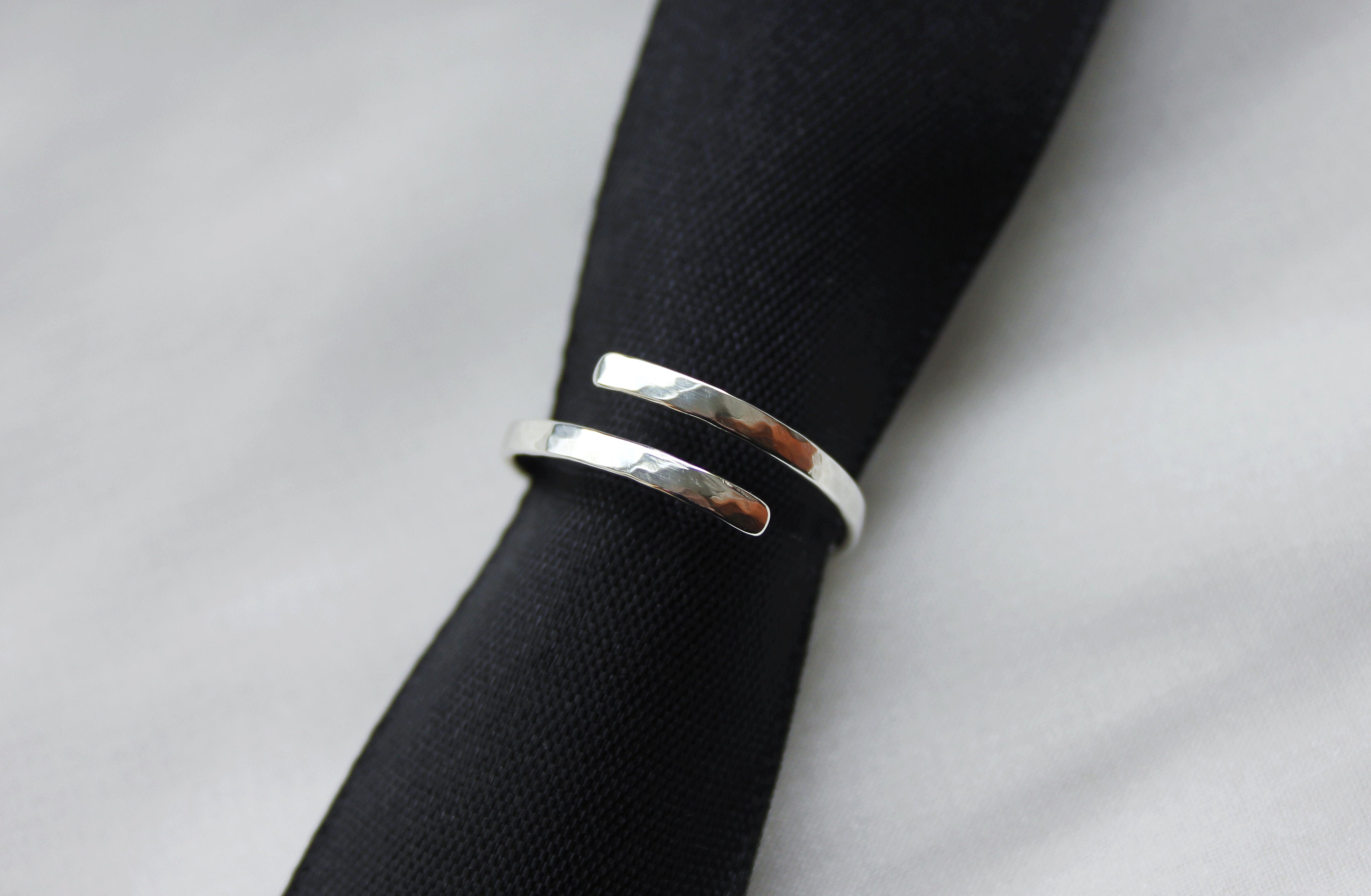 LUNA Adjustable Textured Ring