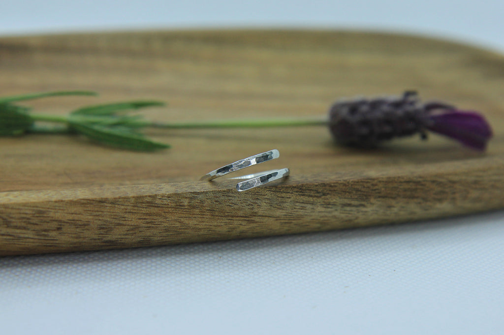 LUNA Adjustable Textured Ring