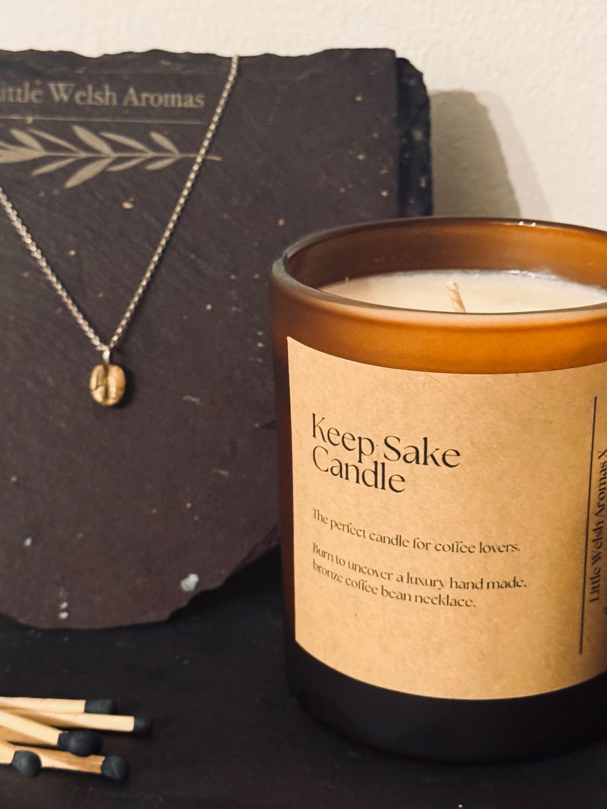 Keepsake Coffee Candle