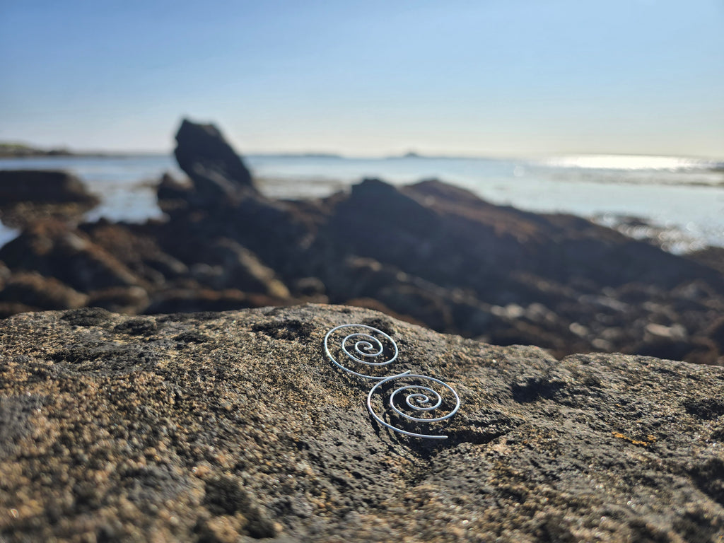 Delicate Swirl Earrings
