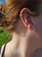 Delicate Swirl Earrings