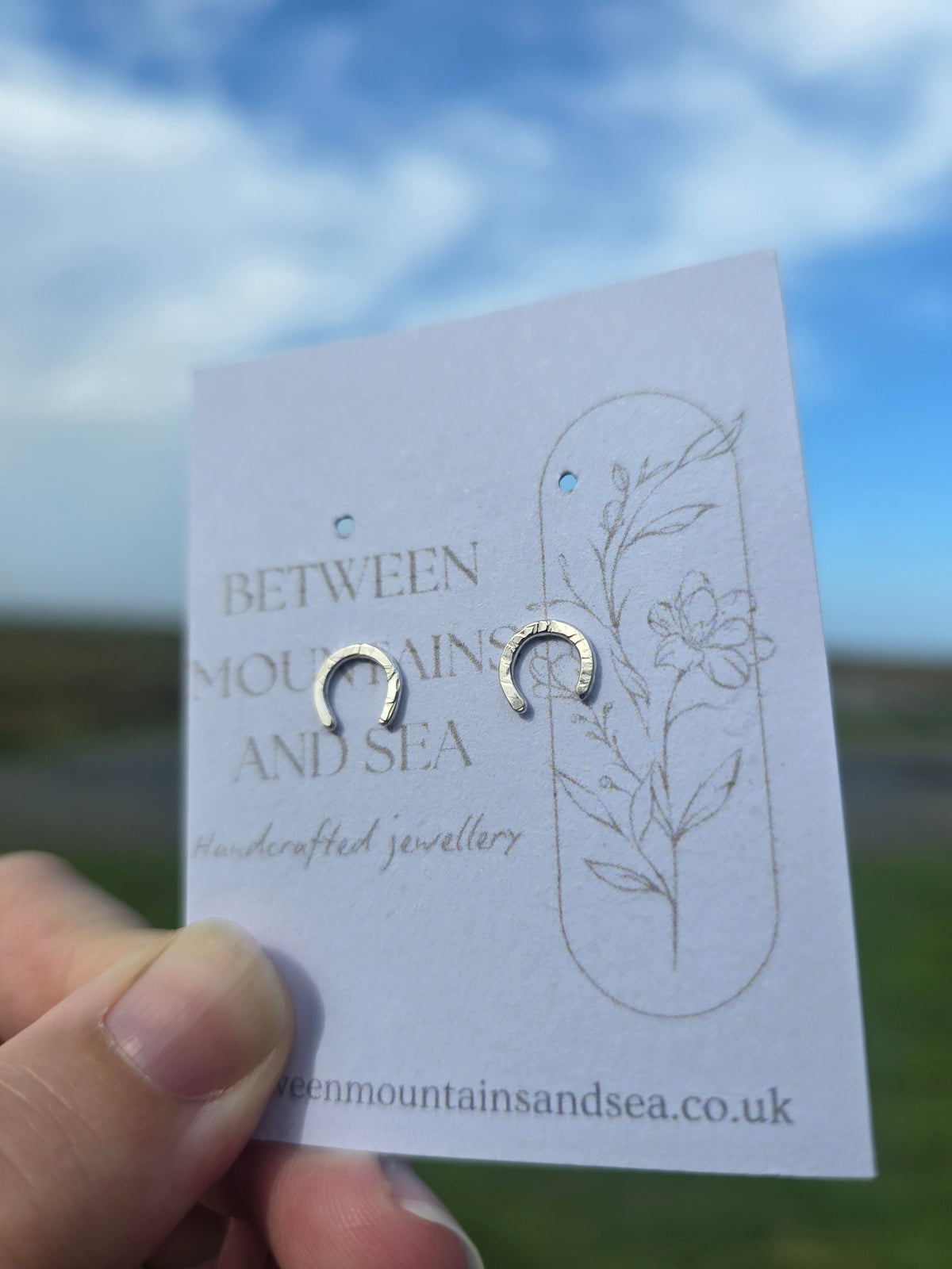 Horseshoe Stud Earrings